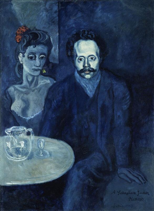 Pablo picasso blue period sale