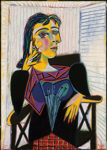 Portrait Of Dora Maar by Pablo Picasso
