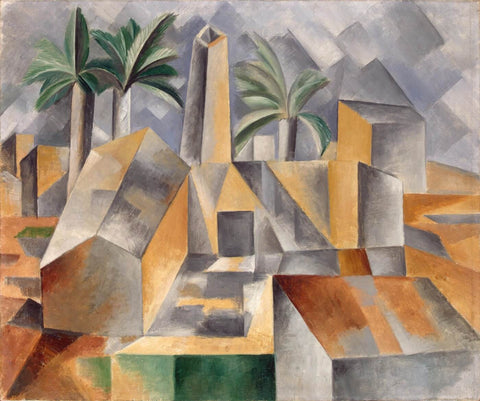 Pablo Picasso - LUsine, Horta de Ebro - The Brick Factory - Large Art Prints by Pablo Picasso