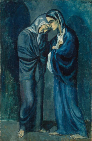 Two Sisters (The Meeting) by Pablo Picasso