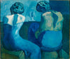 Two Women Sitting At A Bar(Version 2) - Large Art Prints