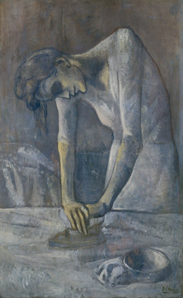 Woman Ironing (La repasseuse) - Large Art Prints