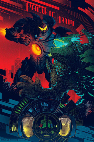 Pacific Rim - Tallenge Hollywood Sci-Fi Art Movie Poster Collection - Art Prints