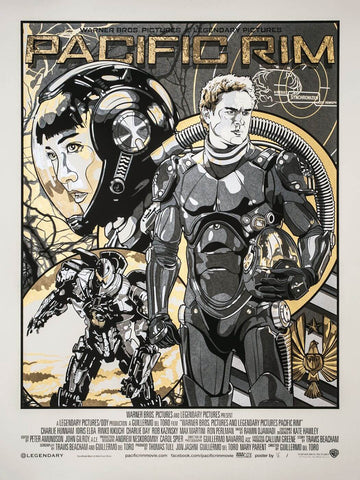 Pacific Rim - Tallenge Hollywood Sci-Fi Movie Poster Collection - Framed Prints by Tim