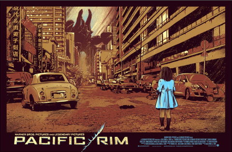 Pacific Rim - Tallenge Hollywood Sci-Fi Movie Poster Collection by Tim