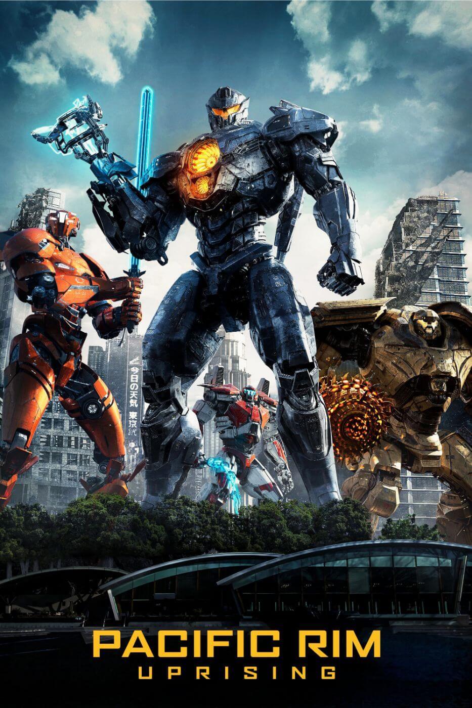 Pacific Rim Uprising - Tallenge Hollywood Sci-Fi Movie Poster ...