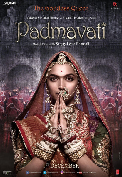 Padmaavat - Deepika Padukone - Bollywood Hindi Movie Posters - Canvas Prints