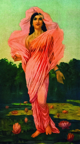 Padmini - Ravi Varma - Posters by Raja Ravi Varma