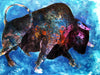 Painting - Big Bull At Stock Market - Canvas Prints