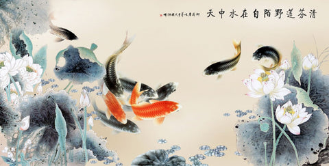Painting of Luck and Wealth - Posters