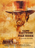 Pale Rider - Clint Eastwood -  Hollywood Classic Western Movie Vintage Poster - Posters