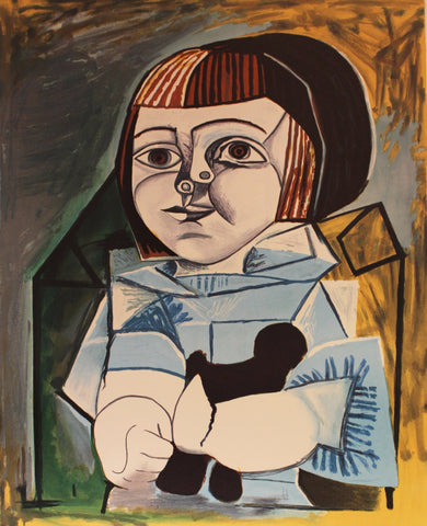 Paloma en Bleu - Framed Prints