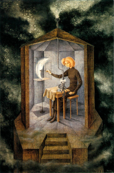 Papilla Estelar (Celestial Pablum) - Remedios Varo - Canvas Prints