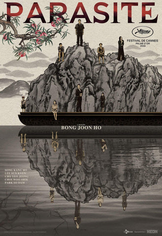 Parasite - Director Bon Joon Ho Masterpiece - Korean Movie Oscar 2019 Winner - Framed Prints