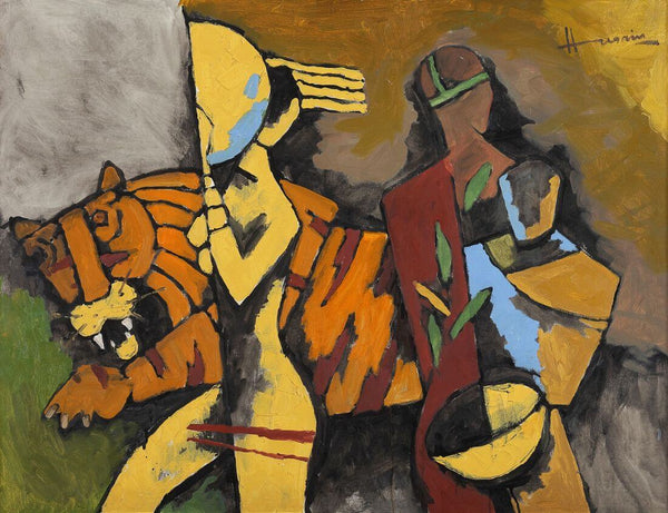 Paris Suite - M F Husain - Life Size Posters