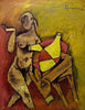 Paris Suite - M F Husain - Canvas Prints