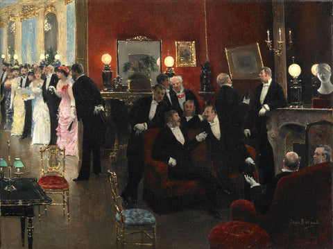 Parisian Ball (Bal parisien) - Jean Béraud Painting - Art Prints