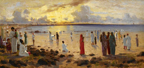 Parsees At Prayer - Horace Van Ruith - Art Prints