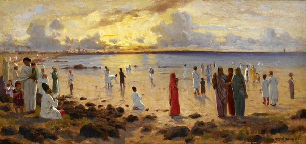 Parsees At Prayer - Horace Van Ruith - Posters