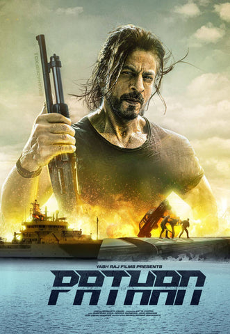 Pathan - Shah Rukh Khan - Bollywood Hindi Movie Poster - Posters