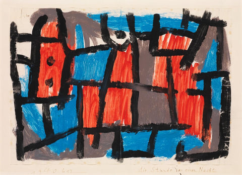 The Hour Before One Night by Paul Klee