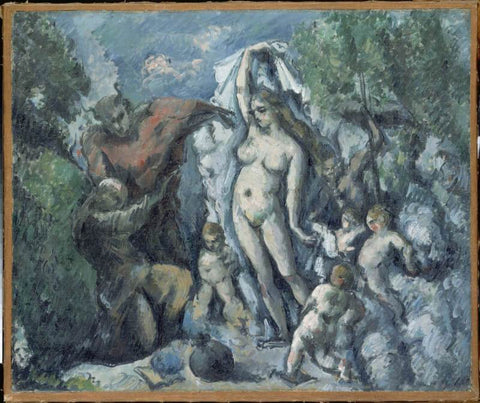 Tentation De Saint Antoine - Posters by Paul Cezanne
