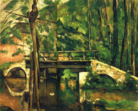Bridge At Maincy - Life Size Posters by Paul Cezanne