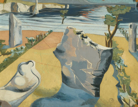 Circle Of The Monoliths by Paul Nash