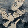 Peace Doves - M F Husain - Painting - Framed Prints