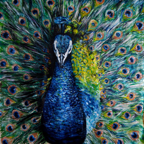 Peacock - Framed Prints by Christopher Noel