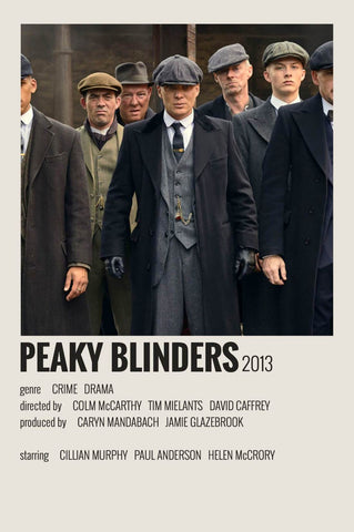 Peaky Blinders - Shelby Brothers Ltd - TV Show - Fan Art Poster - Life Size Posters by Vendy