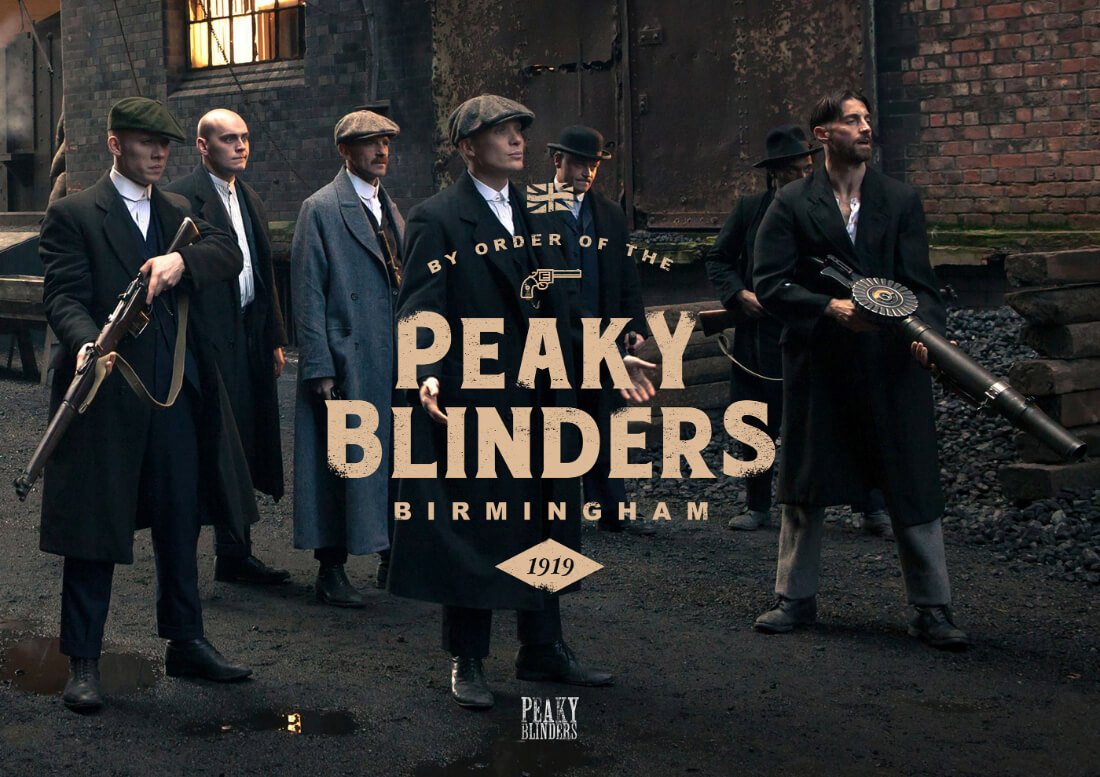 Peaky Blinders Shelby Brothers Ltd 1919 Netflix TV Show Fan Art Poster Life Size Posters