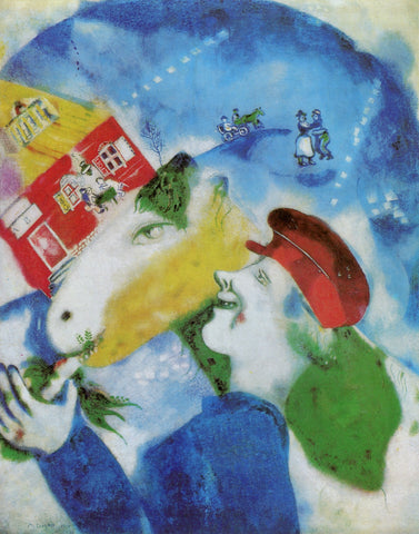 Peasant Life - Posters by Marc Chagall