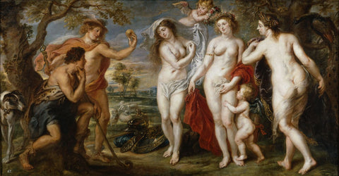 Judgement Of Paris by Peter Paul Rubens