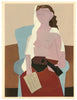 Girl with Mandolin - Canvas Prints