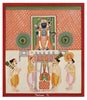 Indian Miniature Art - Pichwai Paintings - Srinathji - Art Prints
