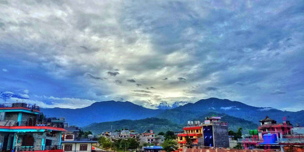 Picturesque Pokhara City Nepal - Canvas Prints