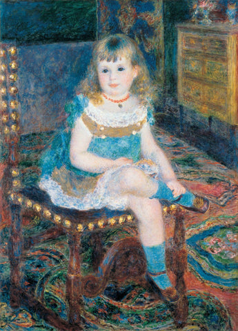 Mademoiselle Georgette Charpentier Assise - Canvas Prints