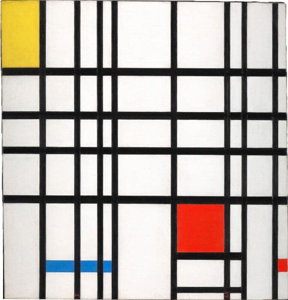 Composition with Yellow, Blue and Red, 1937 - Large Art Prints