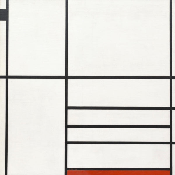 Piet Mondrian Composition in White, Black, and Red Paris 1936 - Canvas Prints