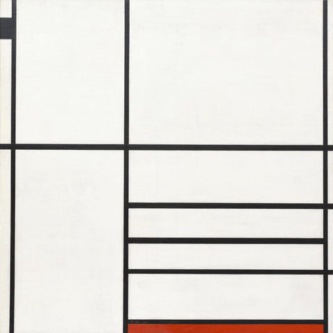Piet Mondrian Composition in White, Black, and Red Paris 1936 by Piet Mondrian