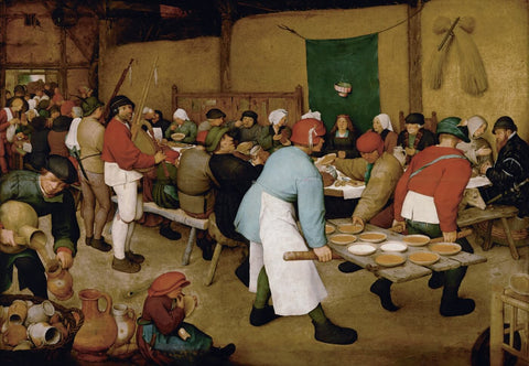 The Peasant Wedding - Art Prints by Pieter Bruegel the Elder