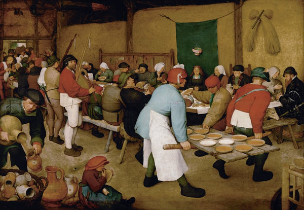 The Peasant Wedding - Canvas Prints