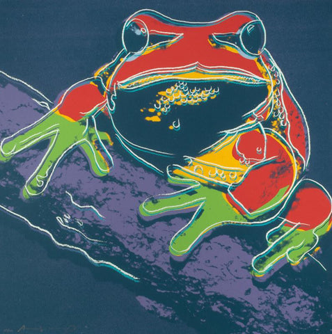 Pine Barrens Tree Frog by Andy Warhol