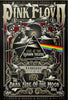 Pink Floyd - Dark Side Of The Moon Tour 1972 - Rainbow Theater Concert Poster - Canvas Prints