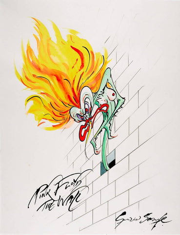 Pink Floyd - The Wall  (The Wife) - Art Poster - Art Prints
