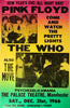 Pink Floyd And The Who - 1966 Vintage UK Concert Poster - Music Poster - Framed Prints
