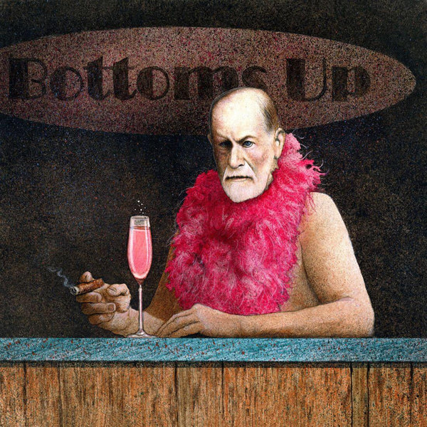 Pink Freud - Bottoms Up - Framed Prints