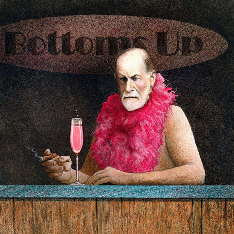 Pink Freud - Bottoms Up - Canvas Prints