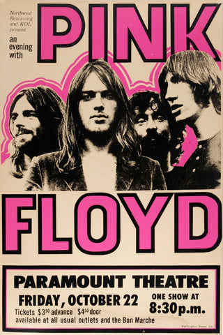 Pink Floyd - Tallenge Music Retro Concert Vintage Poster Collection - Framed Prints by Kenneth